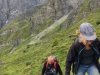 Manu Filliger und Kurt Kost im steilen Aufstieg