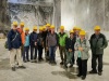 14 gutgelaunte Teilnehmerinnen und Teilnehmer der Carrara-Exkursion