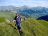 Reto beim Aufstieg