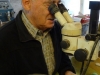 Peter Kuster in voller Konzentration
