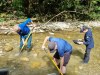 Goldwaschen in der Fontanne