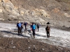 Exkursion Griesgletscher. Die Gruppe im Anmarsch.